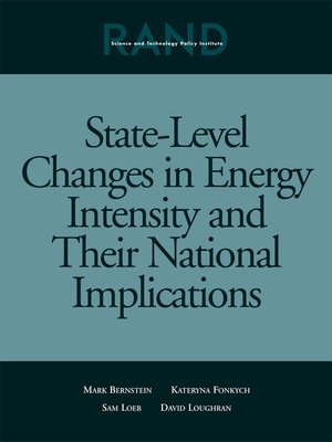 cover image of State-Level Changes in Energy Intensity and Their National Implications